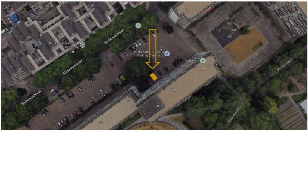 parkeerplaats Den Haag Centrum Sirtemastraat, Ophalen