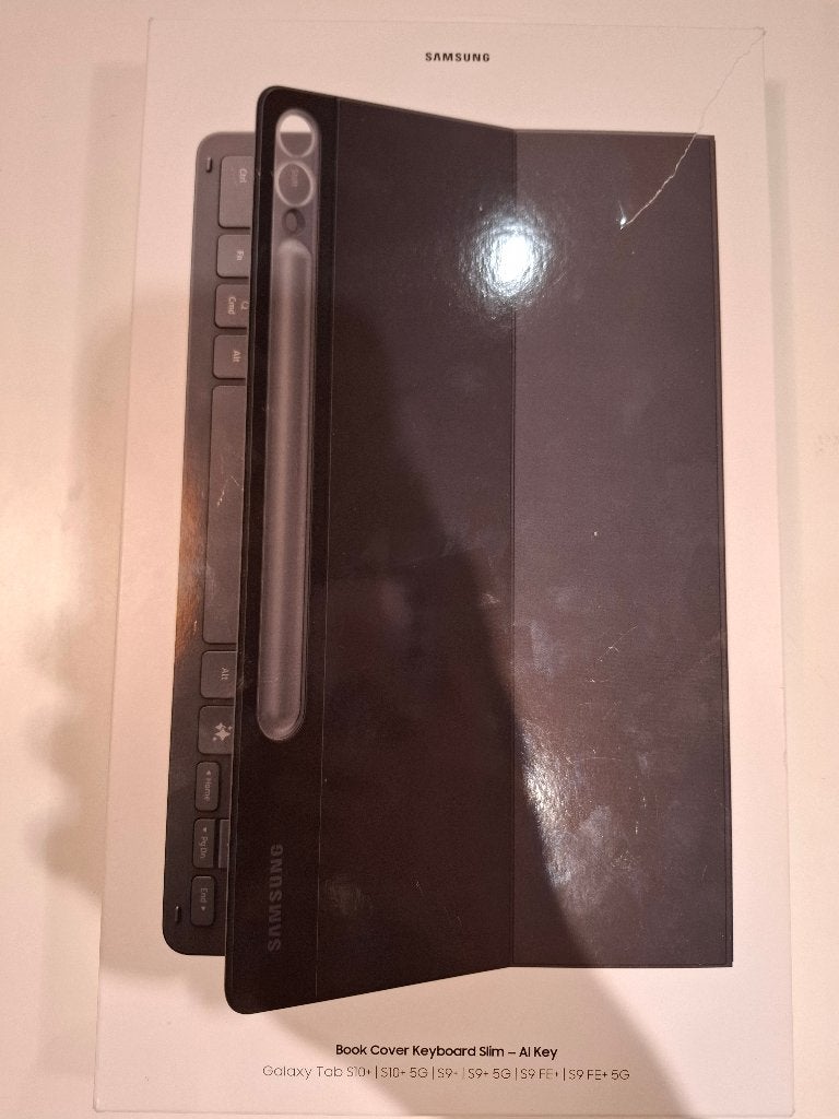 Samsung Book Cover Keyboard Slim, Ophalen of Verzenden, Samsung Galaxy Tab, Nieuw, Galaxy Tab S10+ | S9+ | S9 FE+