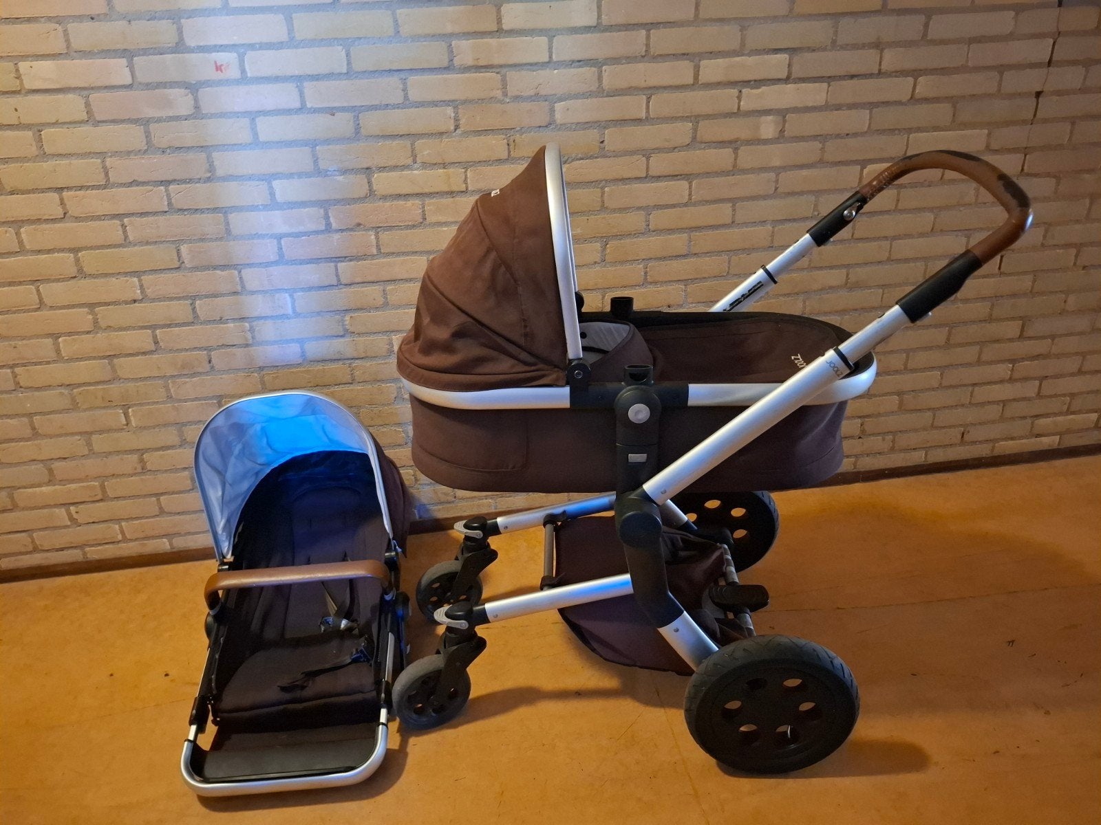 Joolz complete kinderwagen, Gebruikt, Verstelbare duwstang, Combiwagen, Ophalen