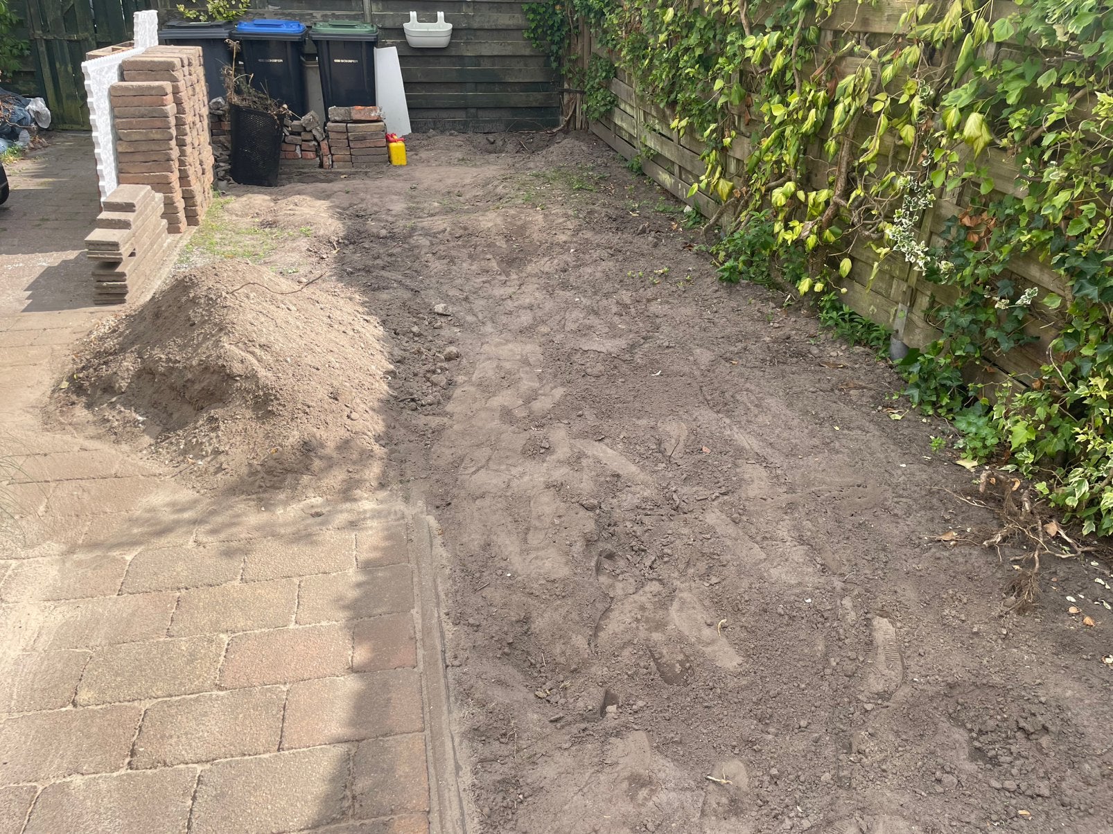 Gratis grond, Ophalen, Tuinaarde