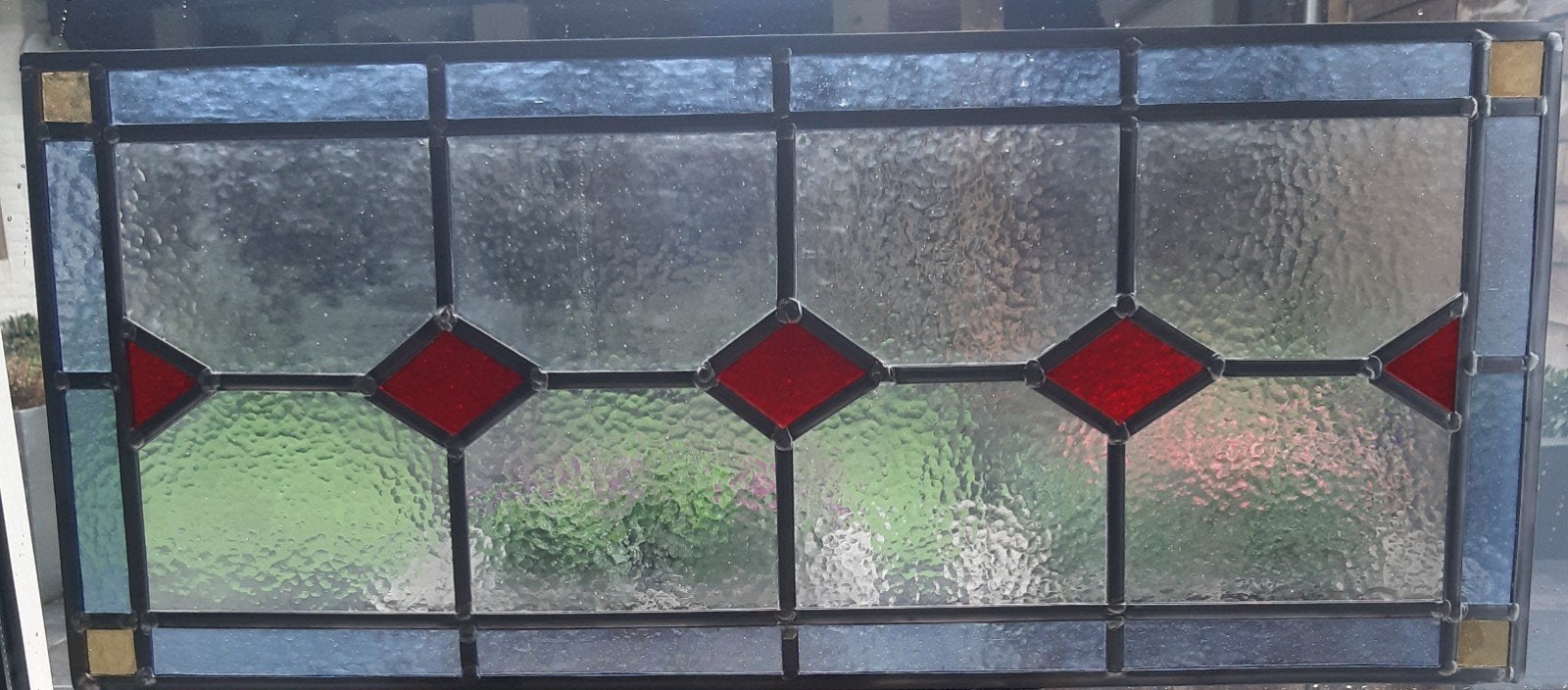 Voorzetraam, Ophalen, Minder dan 80 cm, Glas in lood, Minder dan 80 cm