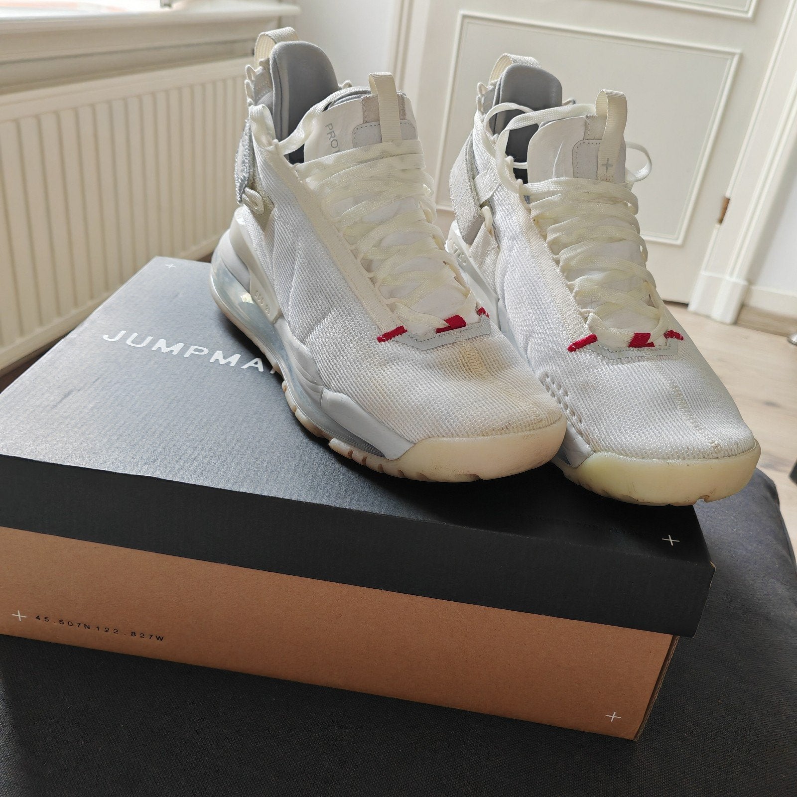 Nike JUMPMAN Jordan Proto-Max 720 sneakers wit maat 43, Nike Jordan, Wit, Ophalen of Verzenden, Sneakers of Gympen