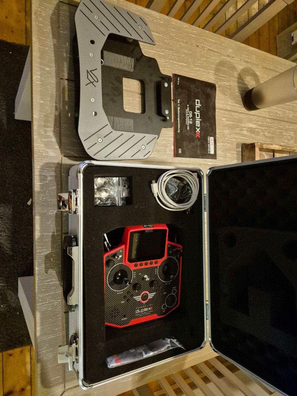 duplex jeti ds-12 carbon line editie als nieuw, Ophalen, Zo goed als nieuw