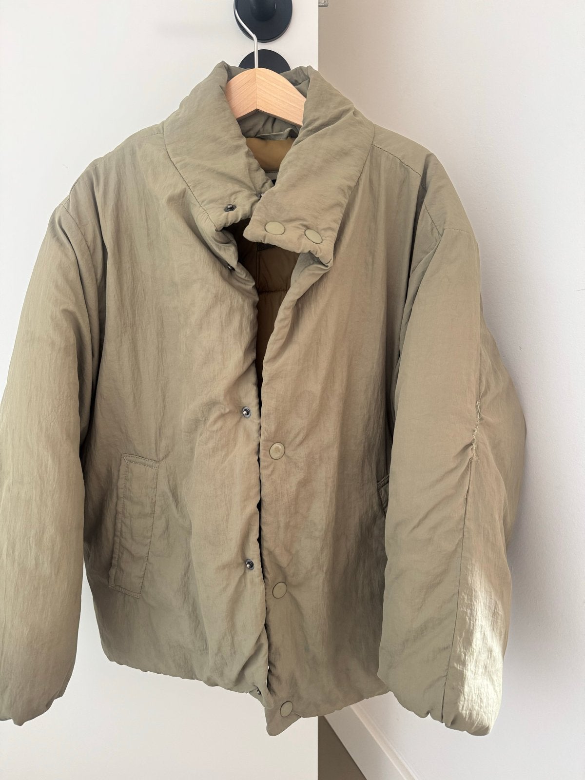 ZARA Kids Gewatteerde Jas - Olijfgroen (Maat 130), Ophalen, Gebruikt, Jongen of Meisje