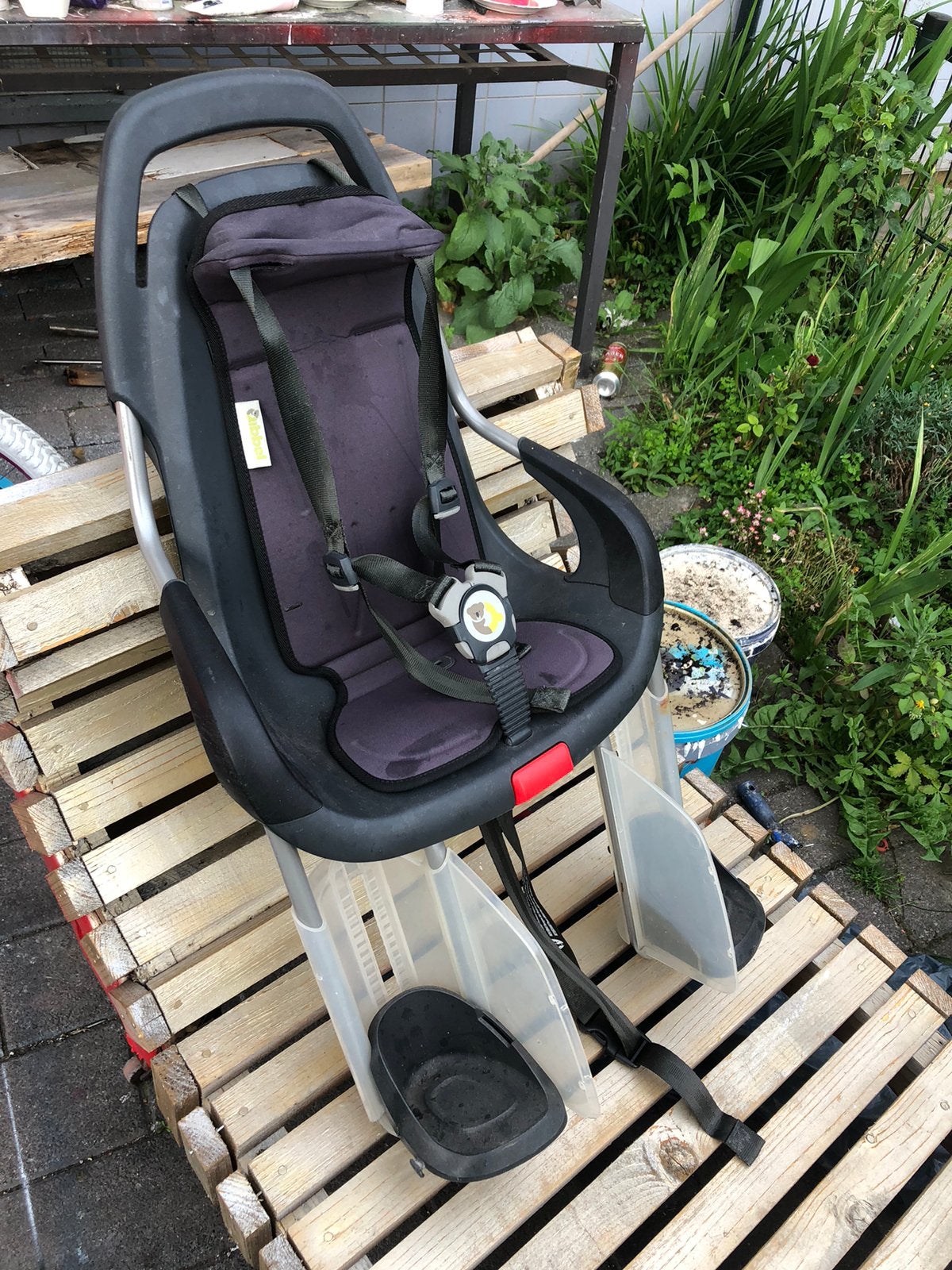 Qibbel kinderzitje max. 22 kg, Ophalen, Gebruikt