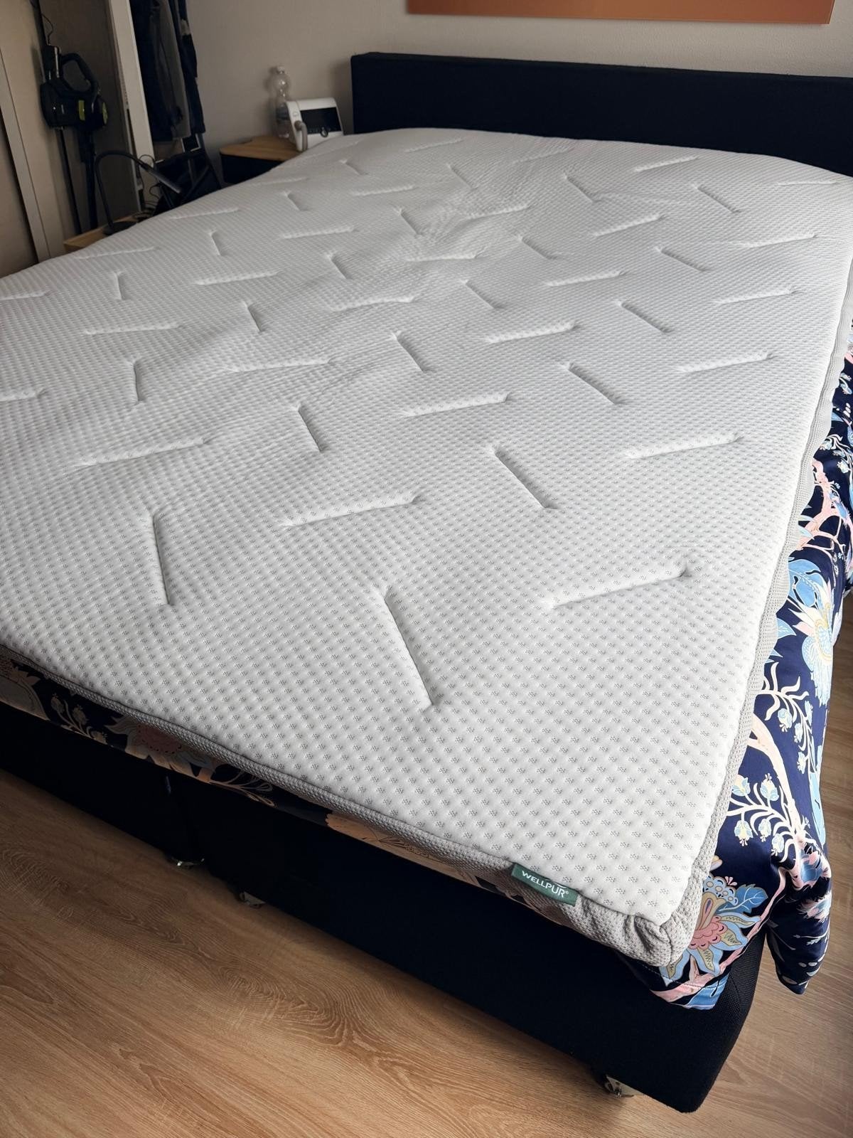 Wellpur GOLD T65 Topper 160x200x8 cm, Ophalen, Tweepersoons, Zo goed als nieuw, Matras