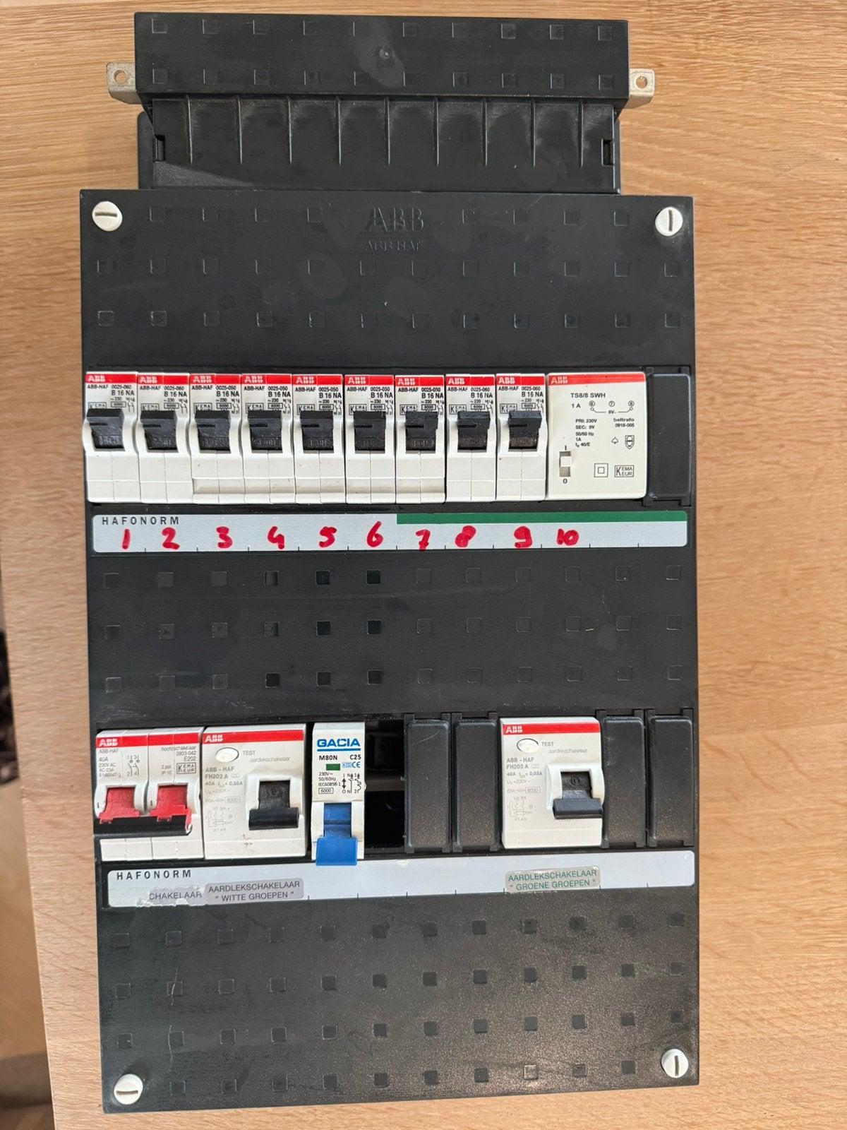Groepenkast ABB, Ophalen, Gebruikt, Overige typen