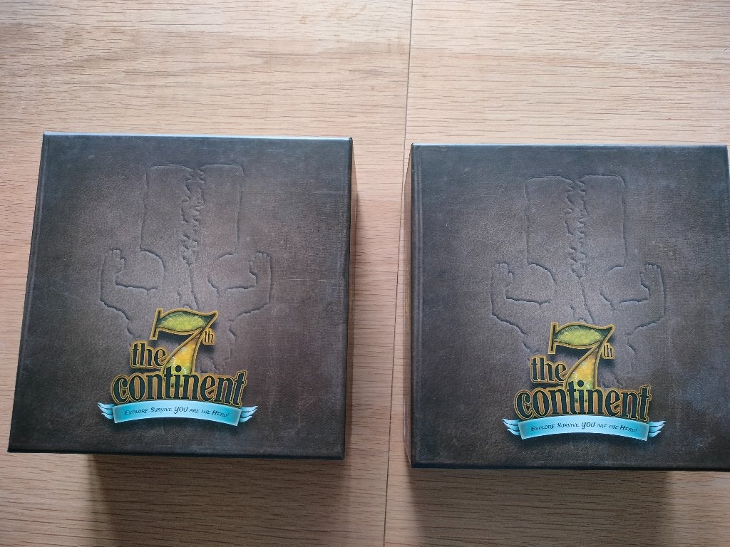 7th Continent + uitbreidingen, Hobby en Vrije tijd, Een of twee spelers, Ophalen of Verzenden, Gebruikt