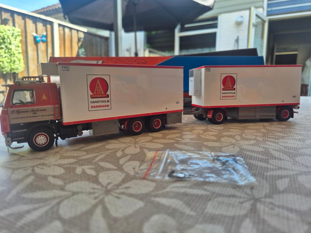 Tekno scania P.B andersen, Hobby en Vrije tijd, Ophalen of Verzenden, Zo goed als nieuw, Märklin, Gelijkstroom
