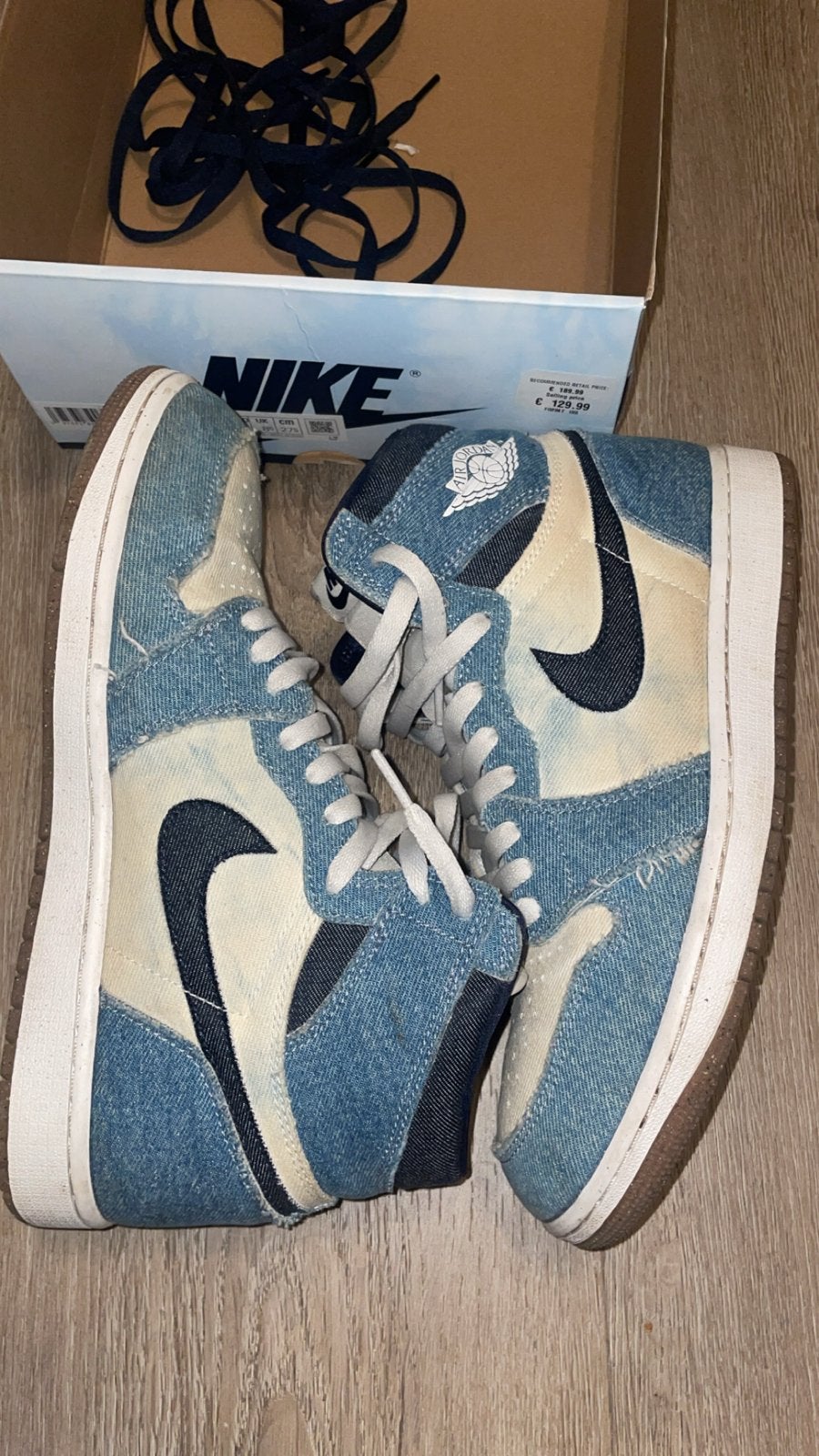 Jordan 1 Pack: Starfish (42.5) & High Denim (43), Kleding | Heren, Schoenen, Overige kleuren, Ophalen of Verzenden, Sneakers of Gympen