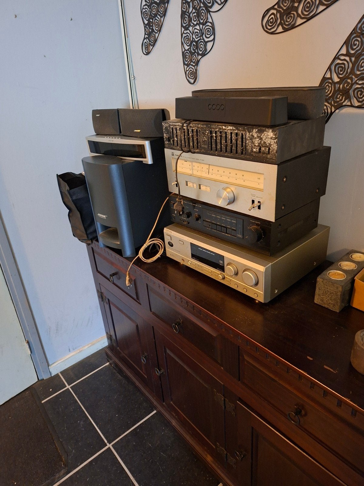 Diverse audioapparatuur en Bose luidsprekers, Ophalen, Gebruikt, Stereo, Overige merken
