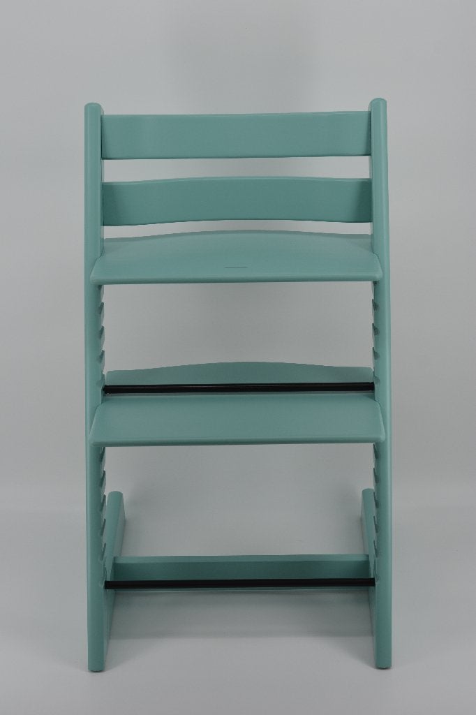 Stokke Tripp Trapp Ocean Blue Red – Refurbished Tripp Trapp, Ophalen of Verzenden, Zo goed als nieuw, Meegroeistoel, Aanschuifbaar