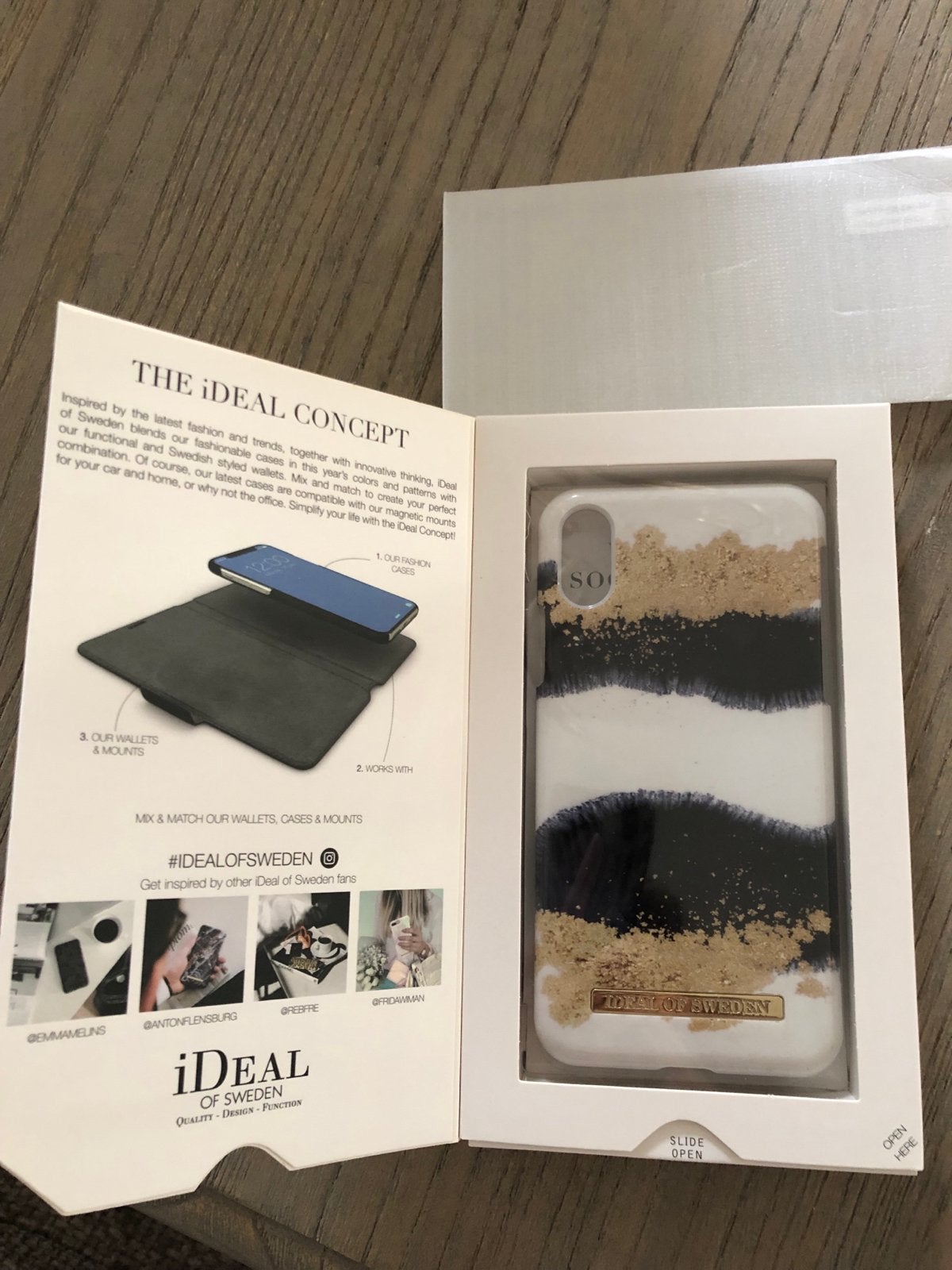 iDeal of Sweden Gleaming Licorice iPhone XS/X Hoesje, Kunststof, Nieuw, Ophalen of Verzenden, Meerkleurig