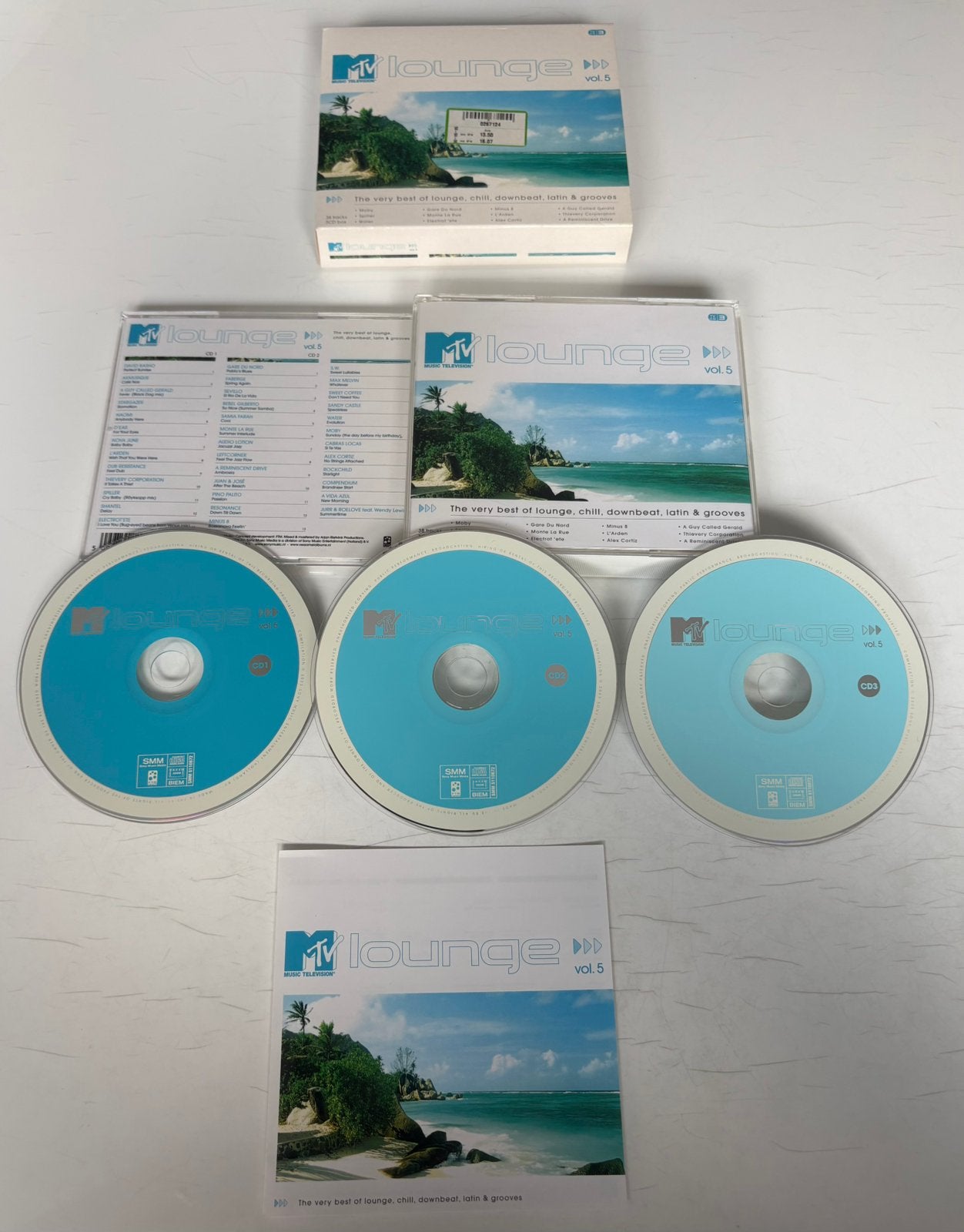 MTV Lounge volume 5 (3cd box), Cd's en Dvd's, Cd's | Verzamelalbums, Ophalen of Verzenden, Zo goed als nieuw