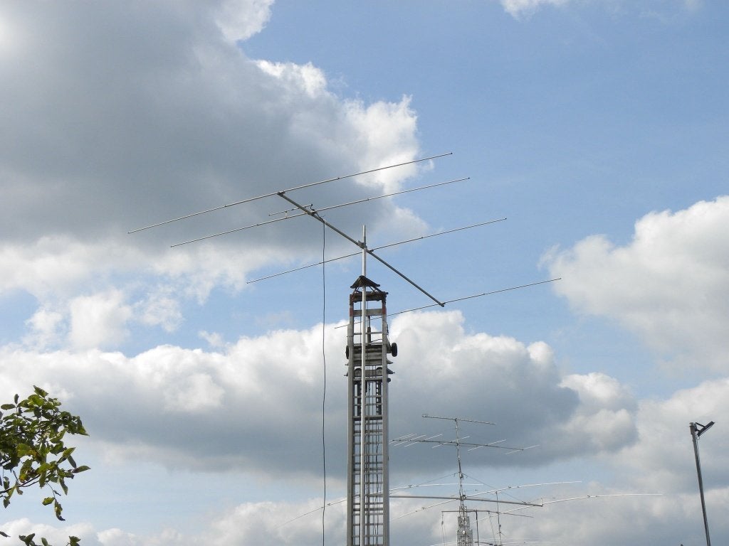 degelijke Home Made 4 el full size voor 11mtr boom 6 m, Telecommunicatie, Antennes en Masten, Ophalen, Gebruikt, Antenne