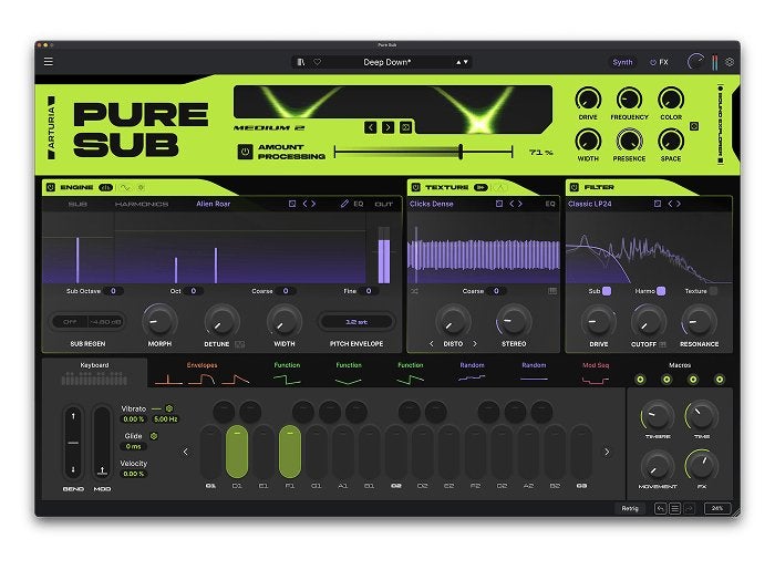 Arturia Pure Sub - MacOS/Windows, Ophalen, Zo goed als nieuw