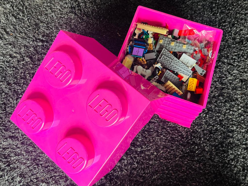 Lot varia Lego incl. opbergbox, Ophalen of Verzenden, Gebruikt, Overige typen, Lego