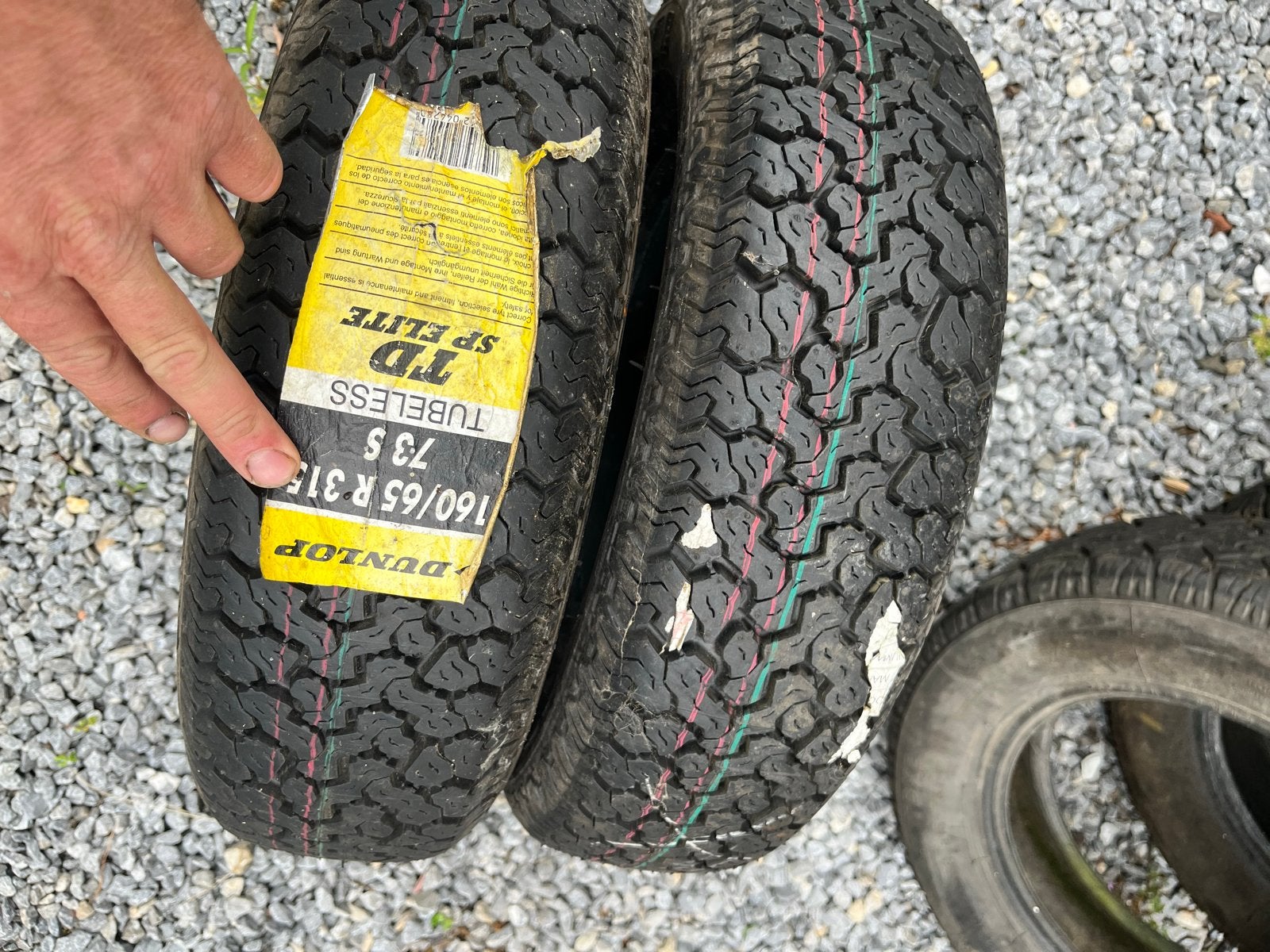 Zeldzame banden Austin Mini Metro 160/65 R315 - 2 nieuw, 2 g, Auto-onderdelen, Ophalen, B, Nieuw, Overige maten