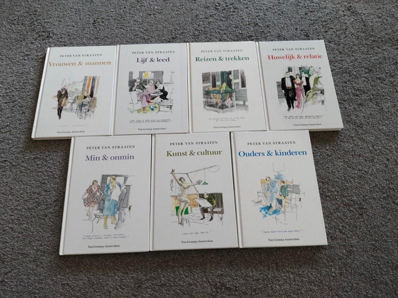 Peter van Straaten - Complete set van 7 boeken, Ophalen of Verzenden, Zo goed als nieuw, Peter van Straaten, Nederland