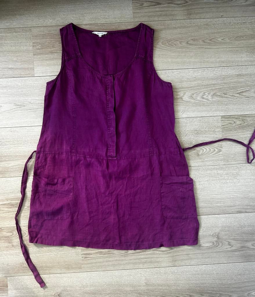 Linnen tuniek, White Stuff, Maat 46/48 (XL) of groter, Ophalen of Verzenden, Korte mouw, Roze