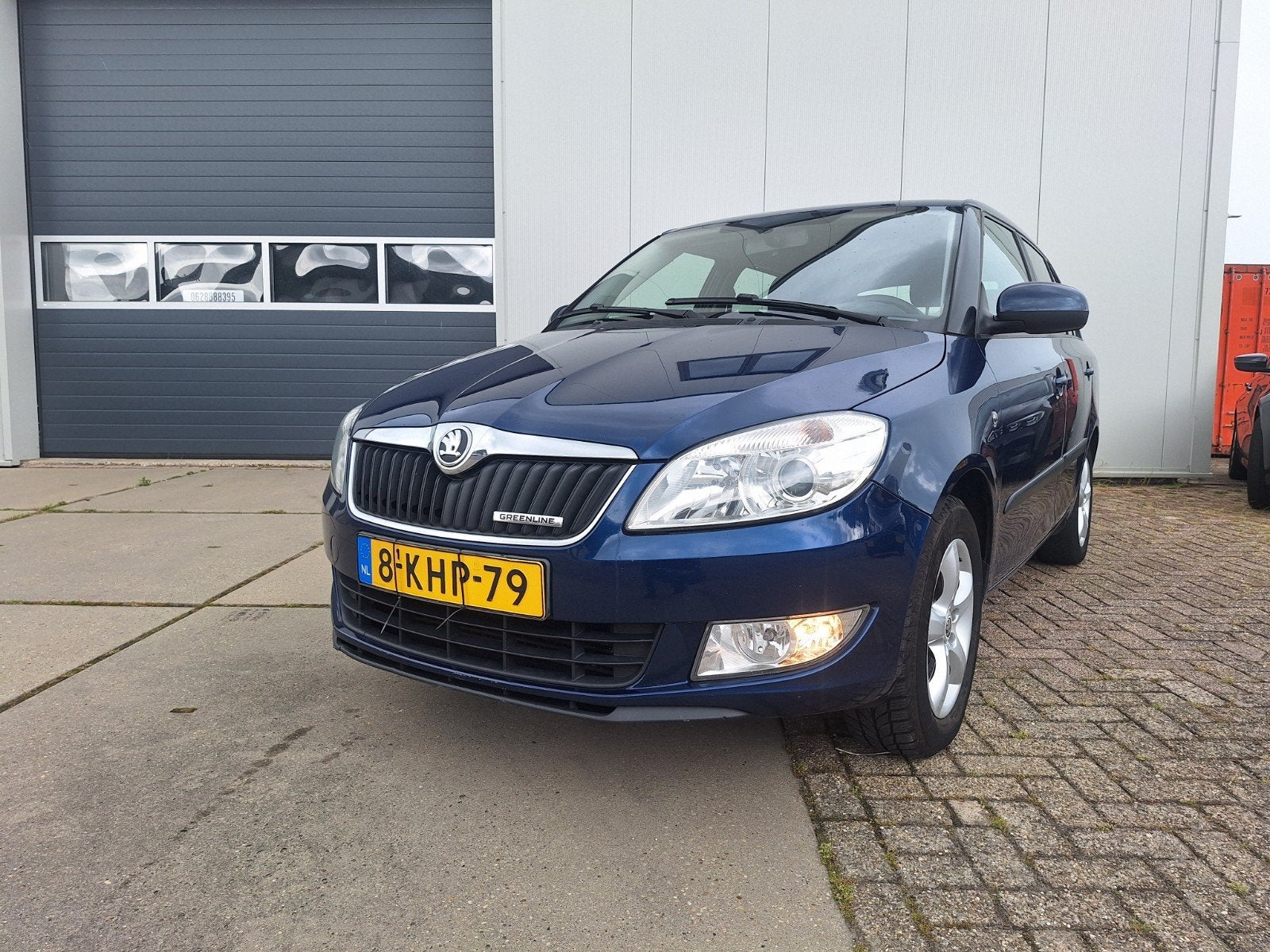 Skoda Fabia 1.2 TDI 55KW Greenline Combi 2013 Blauw, Voorwielaandrijving, Euro 5, Parkeersensor, 1199 cc
