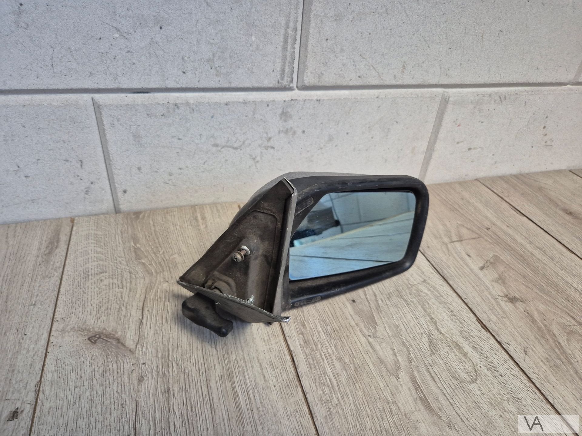 Spiegel rechts handmatig van Mercedes W123 1976 - 1985 €50, Auto-onderdelen, Spiegels, Gebruikt, -, Ophalen of Verzenden, -