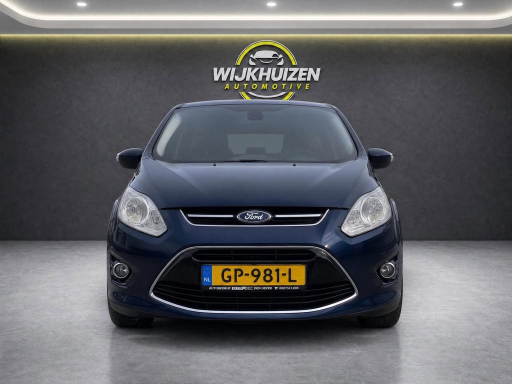 Ford C-Max 1.6 SCTi Titanium met Climate ! Navigatie ! Vol o, Voorwielaandrijving, Gebruikt, Zwart, 4 cilinders