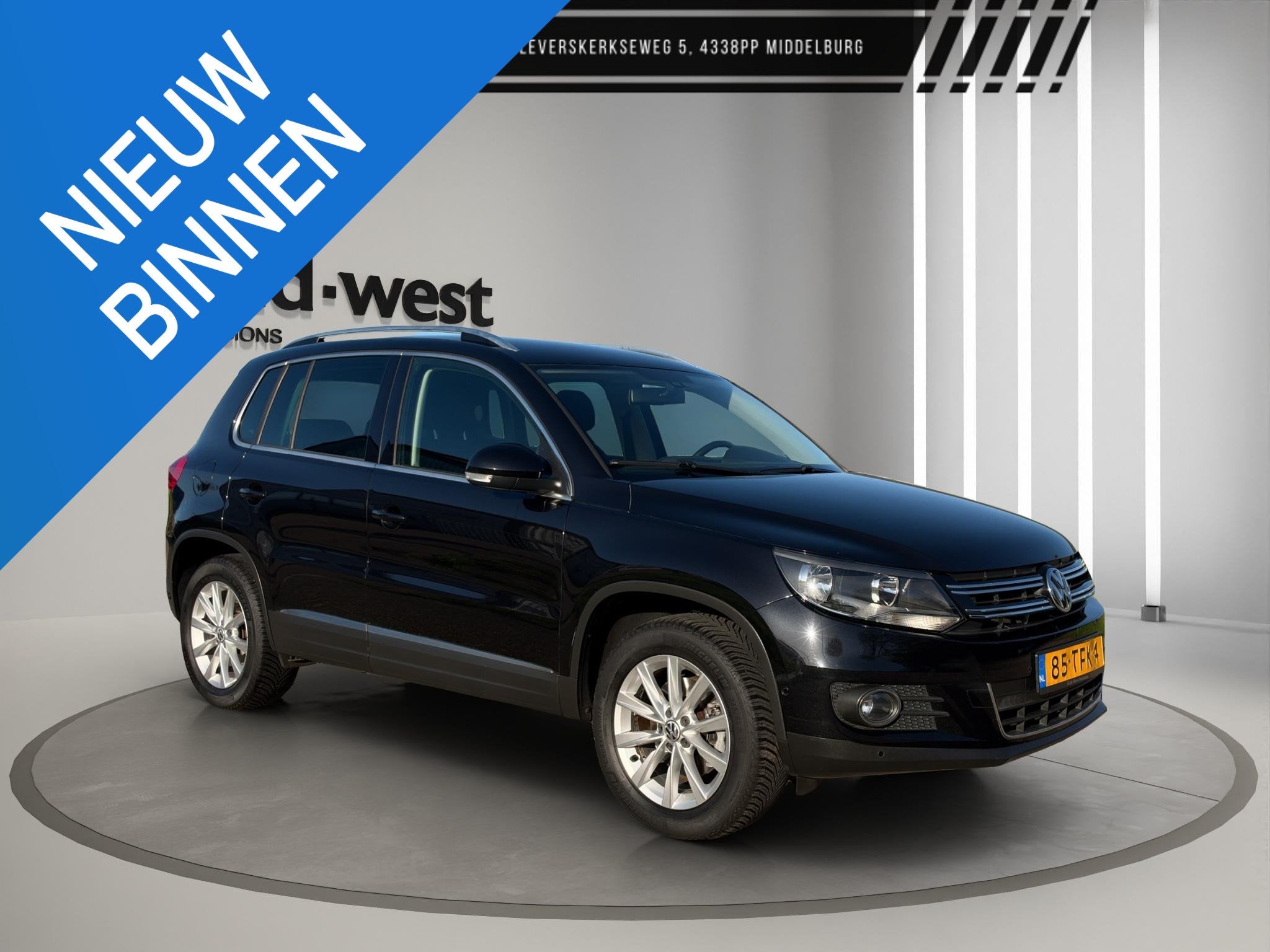 Volkswagen Tiguan 1.4 TSI Sport&Style Clima Cruise PDC Trekh, Auto's, Voorwielaandrijving, Euro 5, 15 km/l, Gebruikt