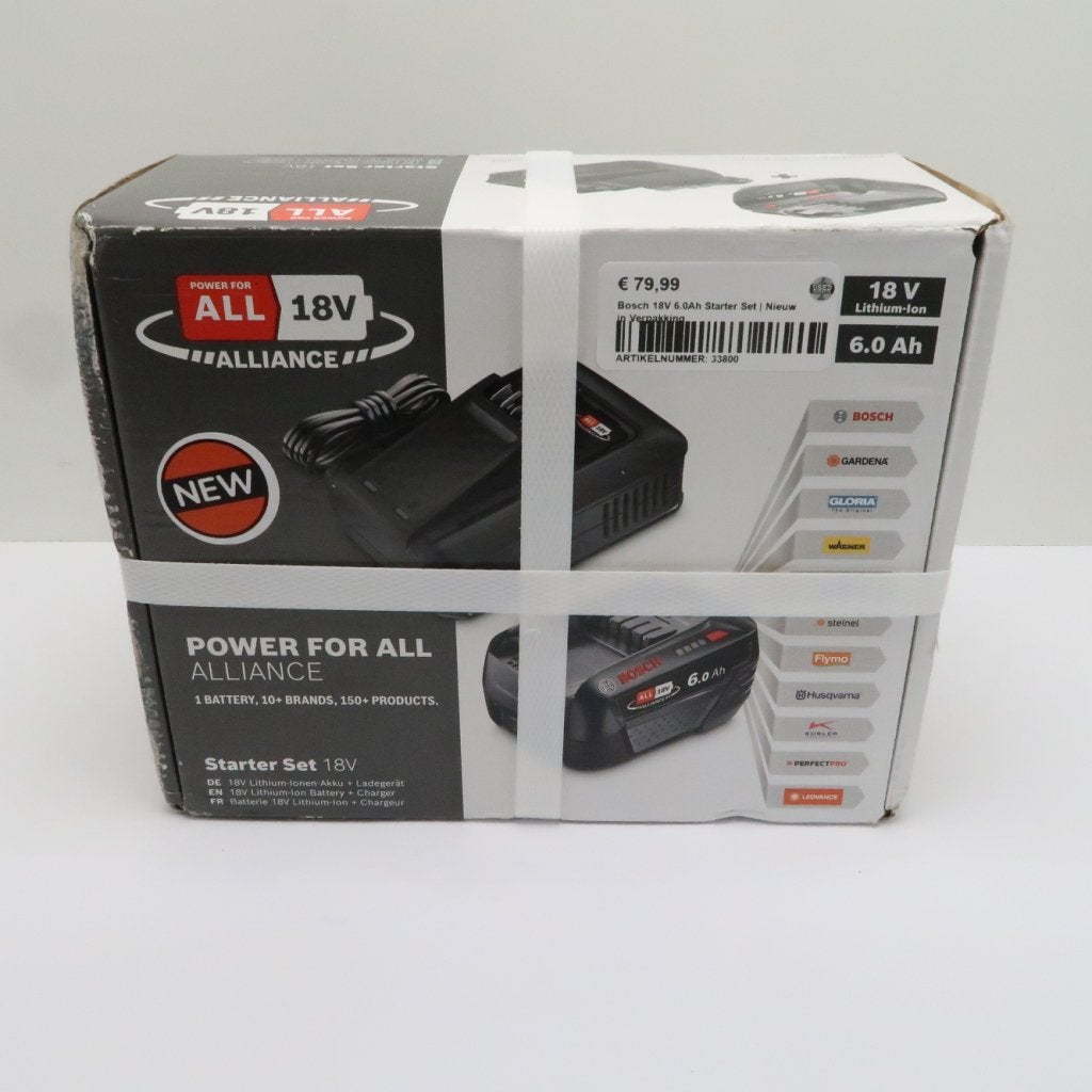Bosch 18V 6.0Ah Starter Set | Nieuw in Verpakking, Bosch, Gebruikt, Support@bosch.com, Robert Bosch GmbH
Robert-Bosch-Platz 1
70839 Gerlingen-SchillerhÃ¶he
Germany