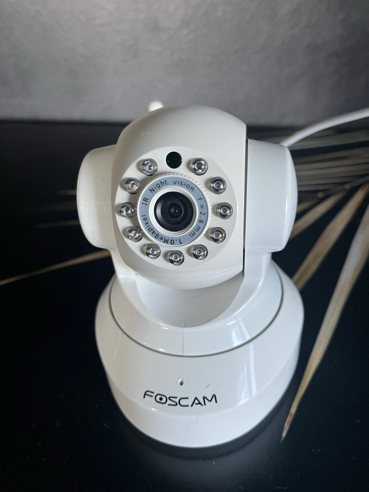 Foscam F19816p Draadloze IP Camera - Wit, Ophalen of Verzenden, Zo goed als nieuw, Binnencamera