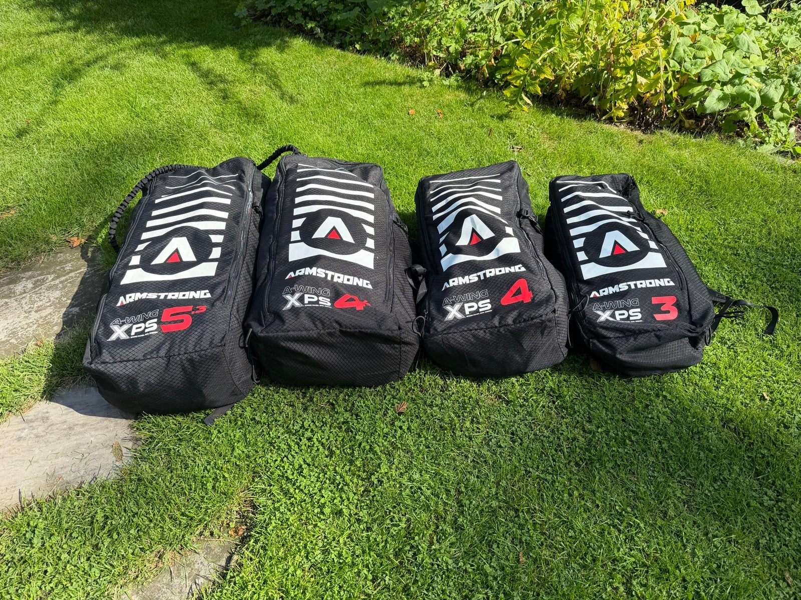 Armstrong A-Wing XPS set (3.0 4.0 4.6 5.3), Watersport en Boten, Ophalen of Verzenden, Zo goed als nieuw, Overige typen, Met draagtas