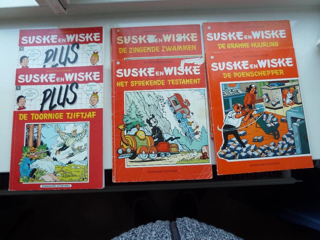 Suske en Wiske, Meerdere stripboeken, Ophalen, Gelezen