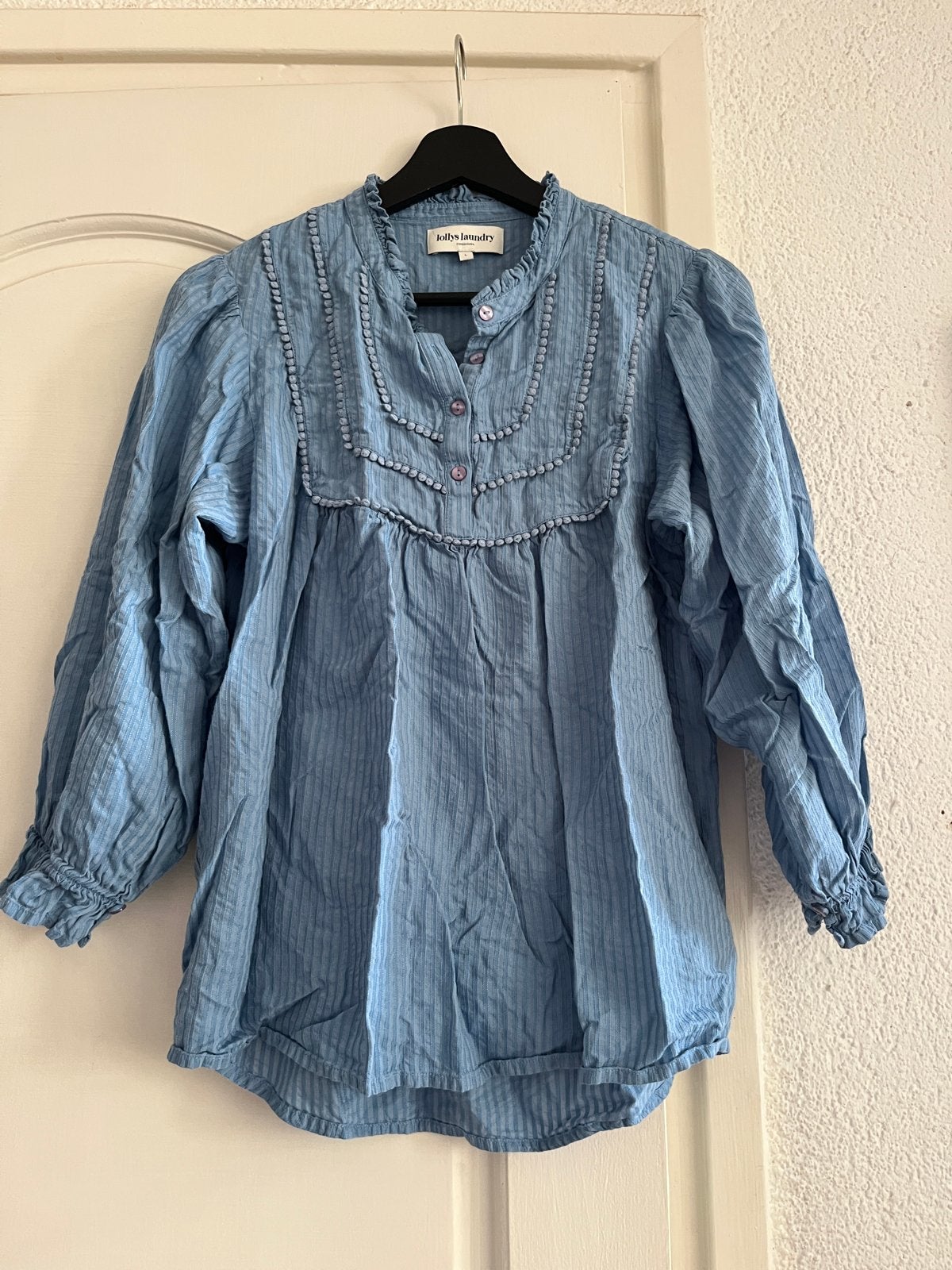 Lollys Laundry blouse - Maat L, Ophalen of Verzenden, Zo goed als nieuw, Maat 42/44 (L), Blauw