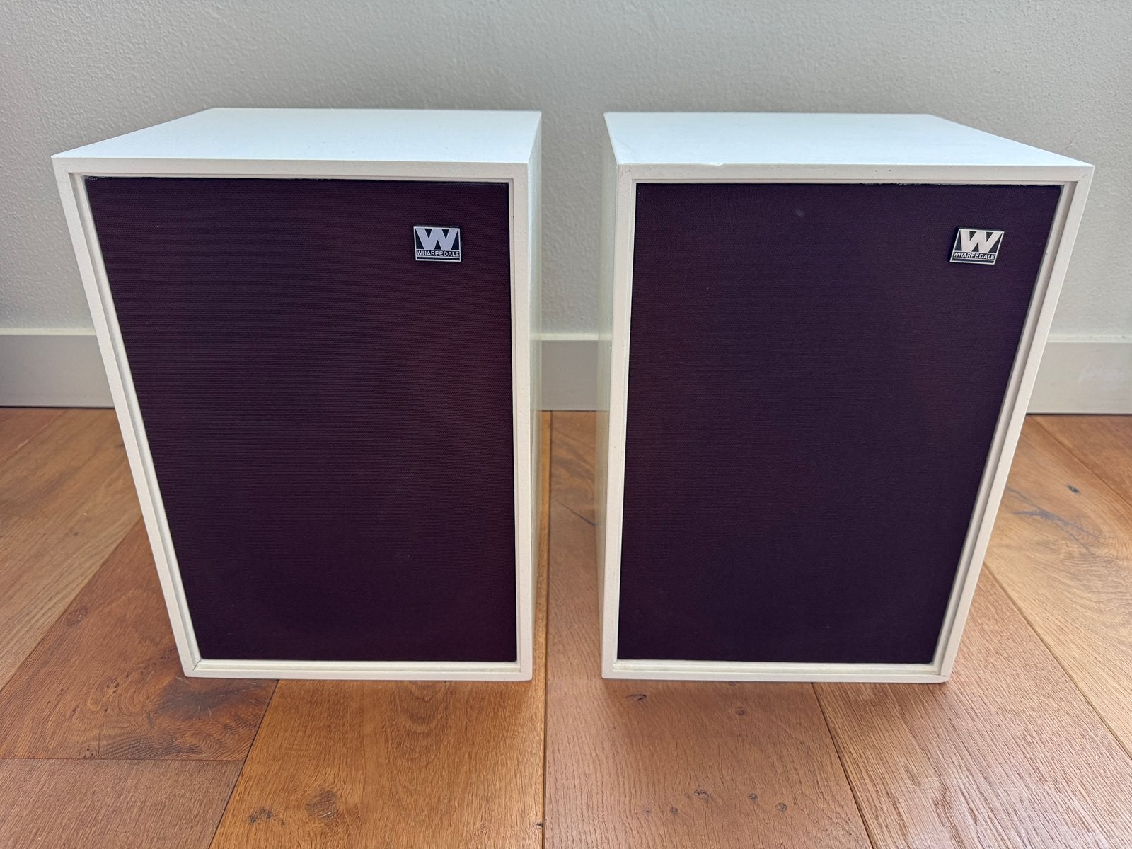 Wharfedale Denton 2XP Speakers - Wit, Goede conditie, Ophalen, Gebruikt, Wharfedale, Minder dan 60 watt