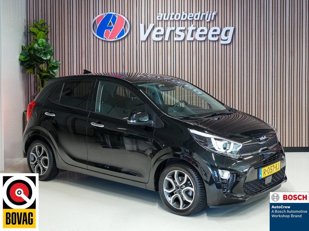 Kia Picanto 1.0 DPi DynamicPlusLine super compleet incl 12 m, Auto's, 12 maanden, Stof, Gebruikt, 4 stoelen