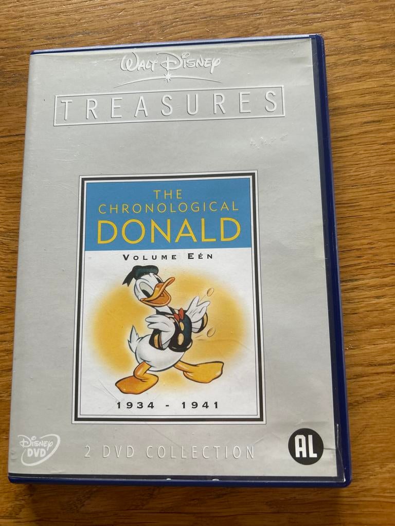 Walt Disney Treasures: The Chronological Donald Vol. 1 (DVD), Gebruikt, Alle leeftijden, Ophalen of Verzenden, Komedie