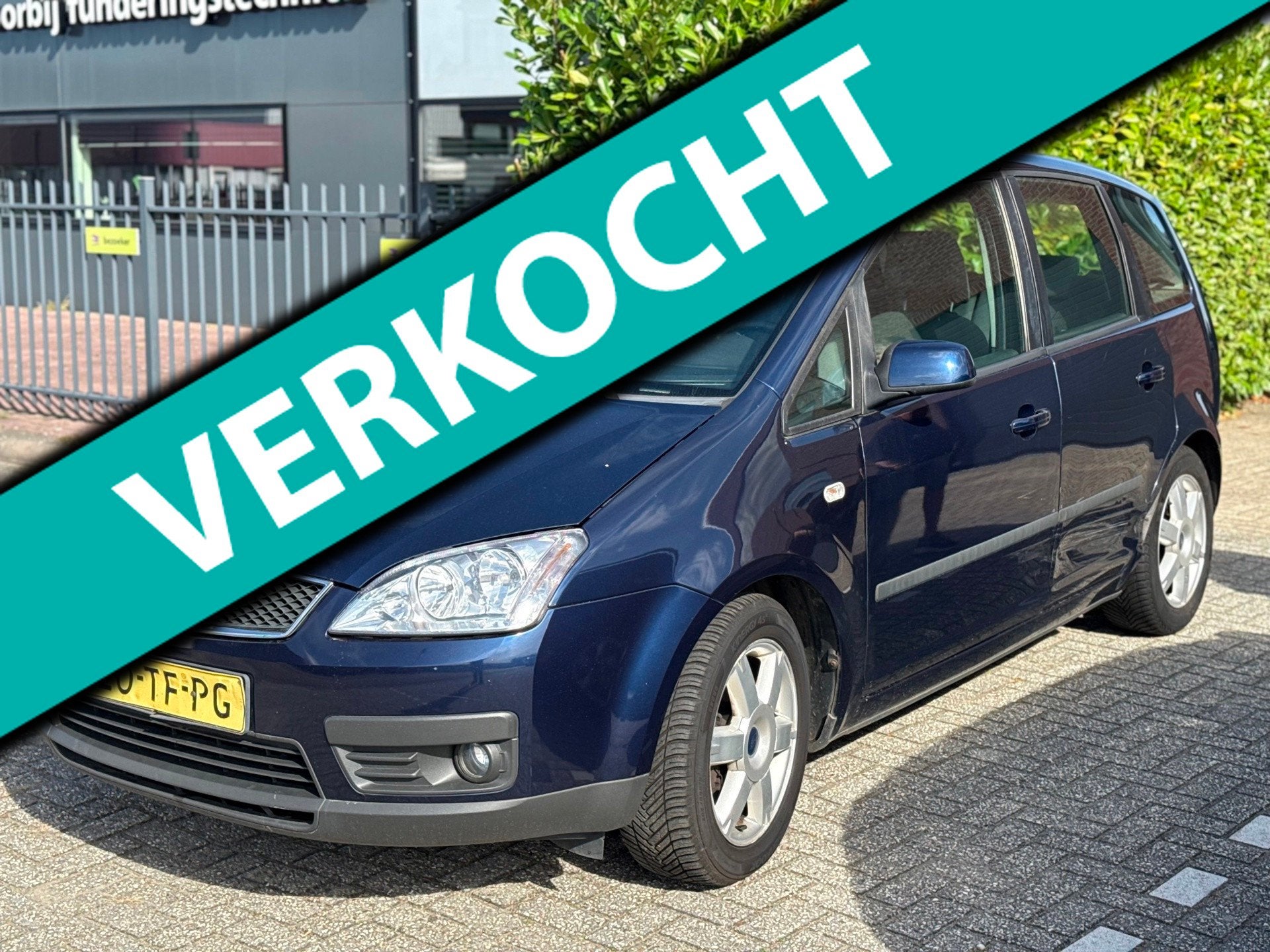 Ford Focus C-Max 1.8-16V Futura|Airco|Apk|Trekhaak, Auto's, Voorwielaandrijving, 125 pk, Gebruikt, 4 cilinders