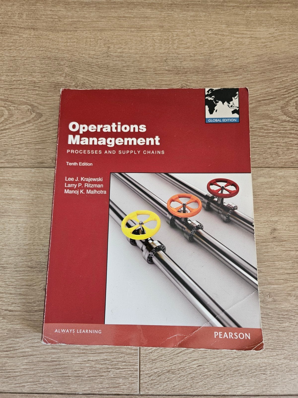 Operations Management, Gelezen, Lee J. Krajewski, Larry P. Ritzman, Manoj K. Malhotra, Gamma, HBO