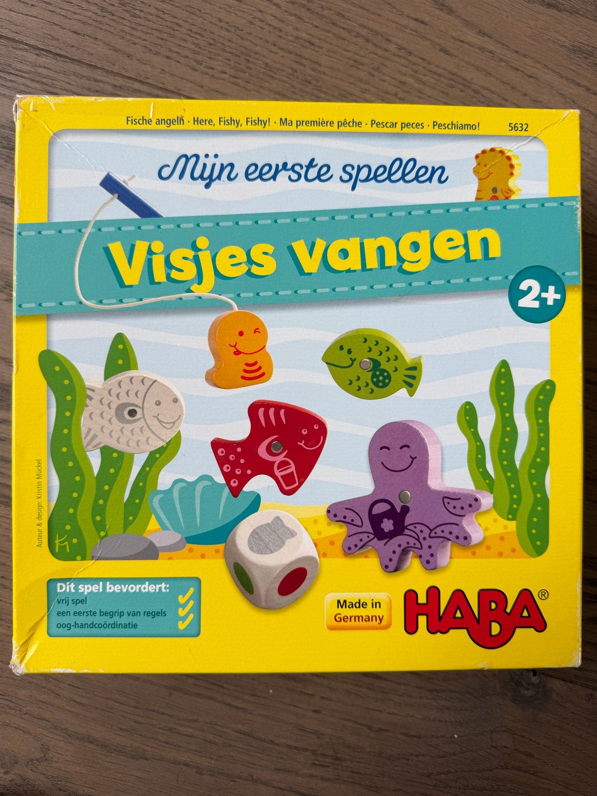 HABA Mijn eerste spellen - Visjes vangen, Ophalen, Zo goed als nieuw, Overige typen