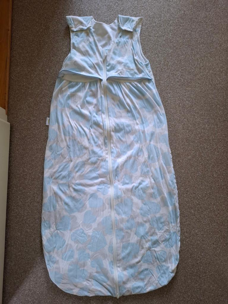 Grote slaapzak maat 130 blauw-wit, Kinderen en Baby's, Dekens, Slaapzakjes en Inbakerproducten, Ophalen of Verzenden, Gebruikt