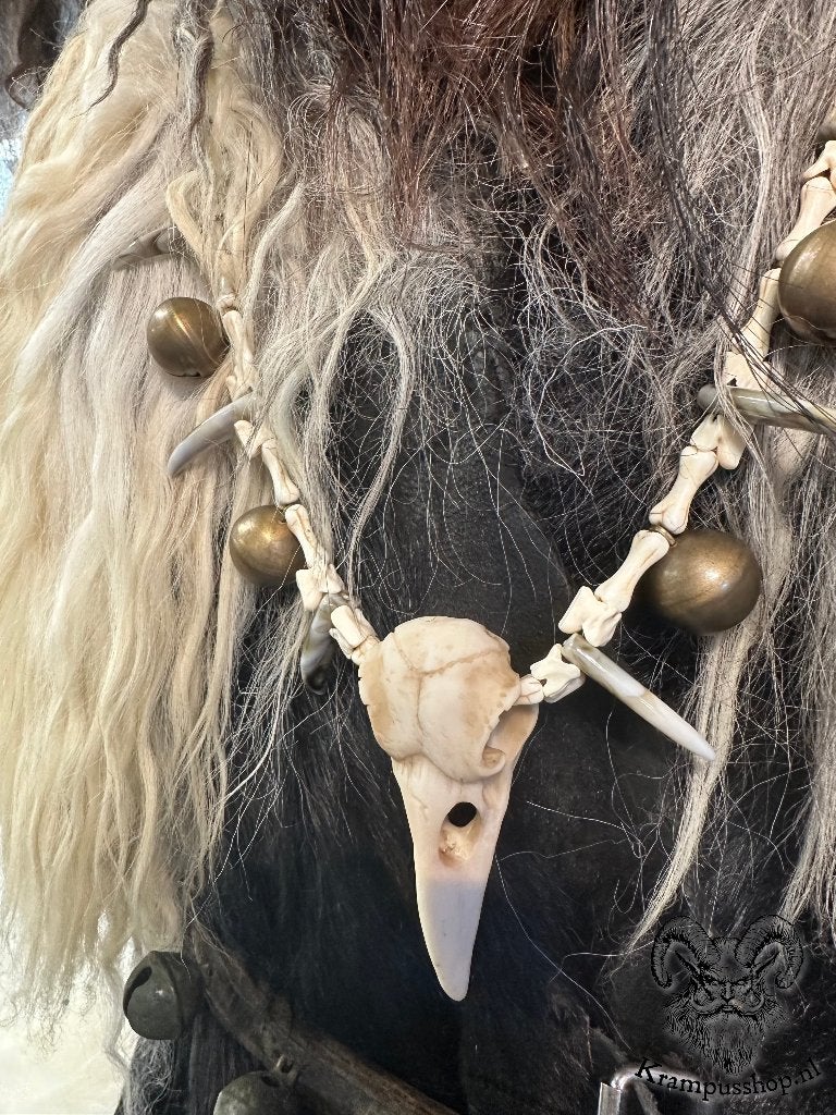 larp, dierenhuiden, schedels, kraaienpoten, ketting, botten, Ophalen of Verzenden, Nieuw, Accessoires
