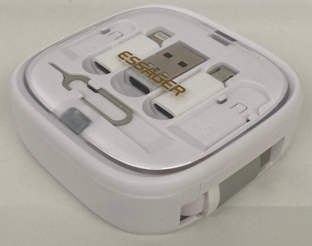 Essager 6-in-1 USB-C Multifunctionele kabel|ecjhzjc02,60W,1m, Telecommunicatie, Mobiele telefoons | Telefoon-opladers, Nieuw, Oplaadkabel
