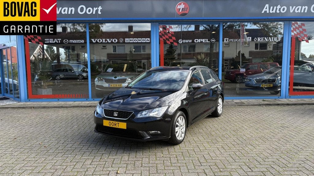 Seat Leon ST 1.2 TSI Clima! Afneembaar Trekhaak, Auto's, Seat, Voorwielaandrijving, Stof, Gebruikt, 1147 kg