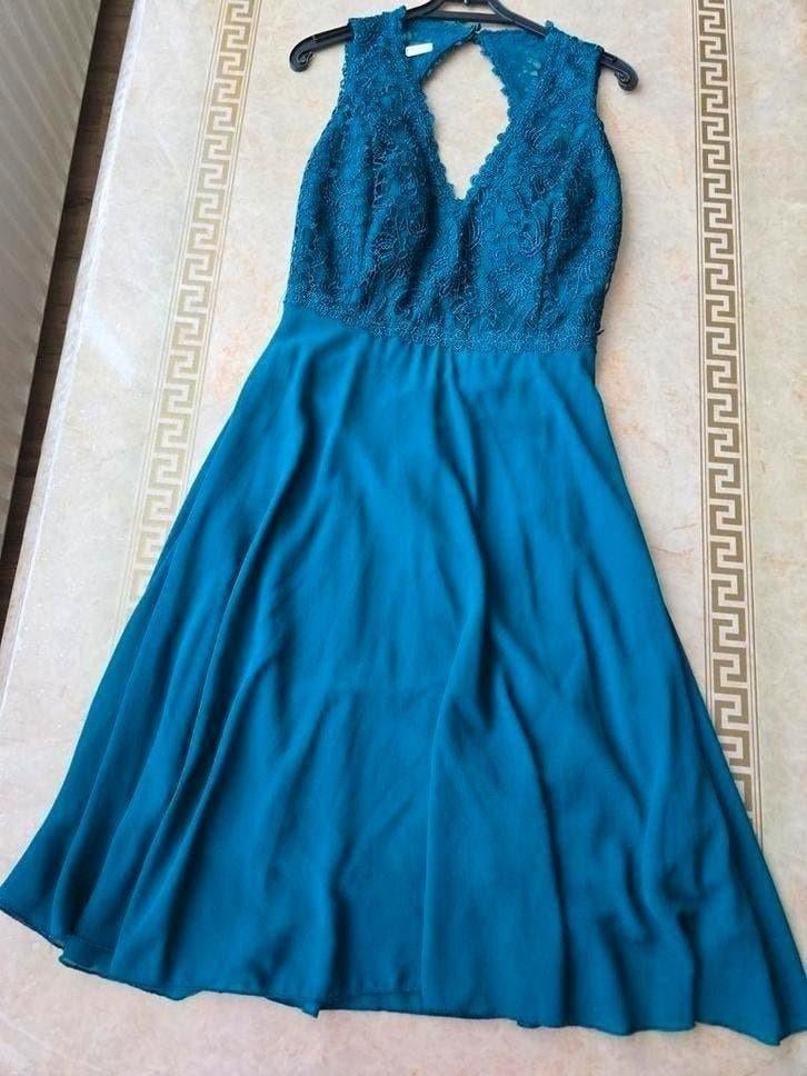 Feestjurk Cocktailjurk maat 38/40, Kleding | Dames, Gelegenheidskleding, Maat 38/40 (M), Cocktailjurk, Ophalen of Verzenden, Zo goed als nieuw