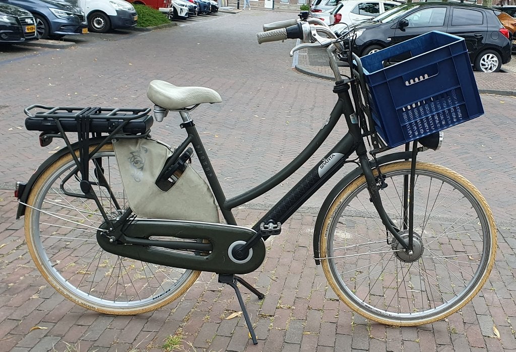 Sparta F7B elektrische accu gereviseerd garantie, Fietsen en Brommers, Fietsen | Dames | Omafietsen, Ophalen, Sparta, Gebruikt
