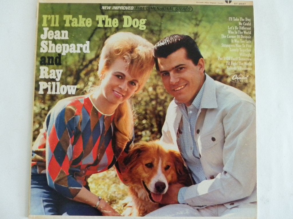 LP Jean Shapard And Ray Pillow - I'll Take The Dog, LP, Gebruikt, Originele persing, Ophalen of Verzenden