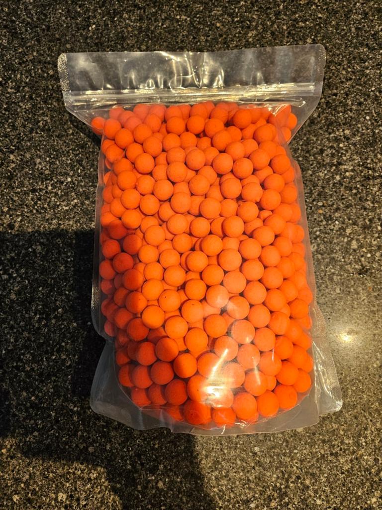 Oranje 15mm wafters, Watersport en Boten, Hengelsport | Karpervissen, Ophalen of Verzenden, Nieuw, Overige typen