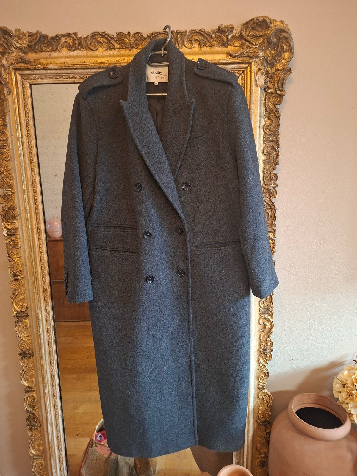 Lange mantel jas Shoeby Fred van Leer - Heerlijk warm, Maat 46/48 (XL) of groter, Ophalen of Verzenden, Zo goed als nieuw, Shoeby