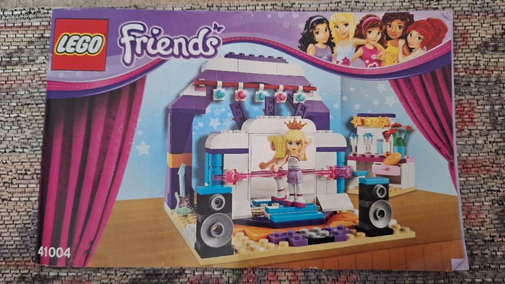 Lego Friends 41004 oefenzaal compleet met handleiding, Compleet, Lego, Friends, Ophalen of Verzenden