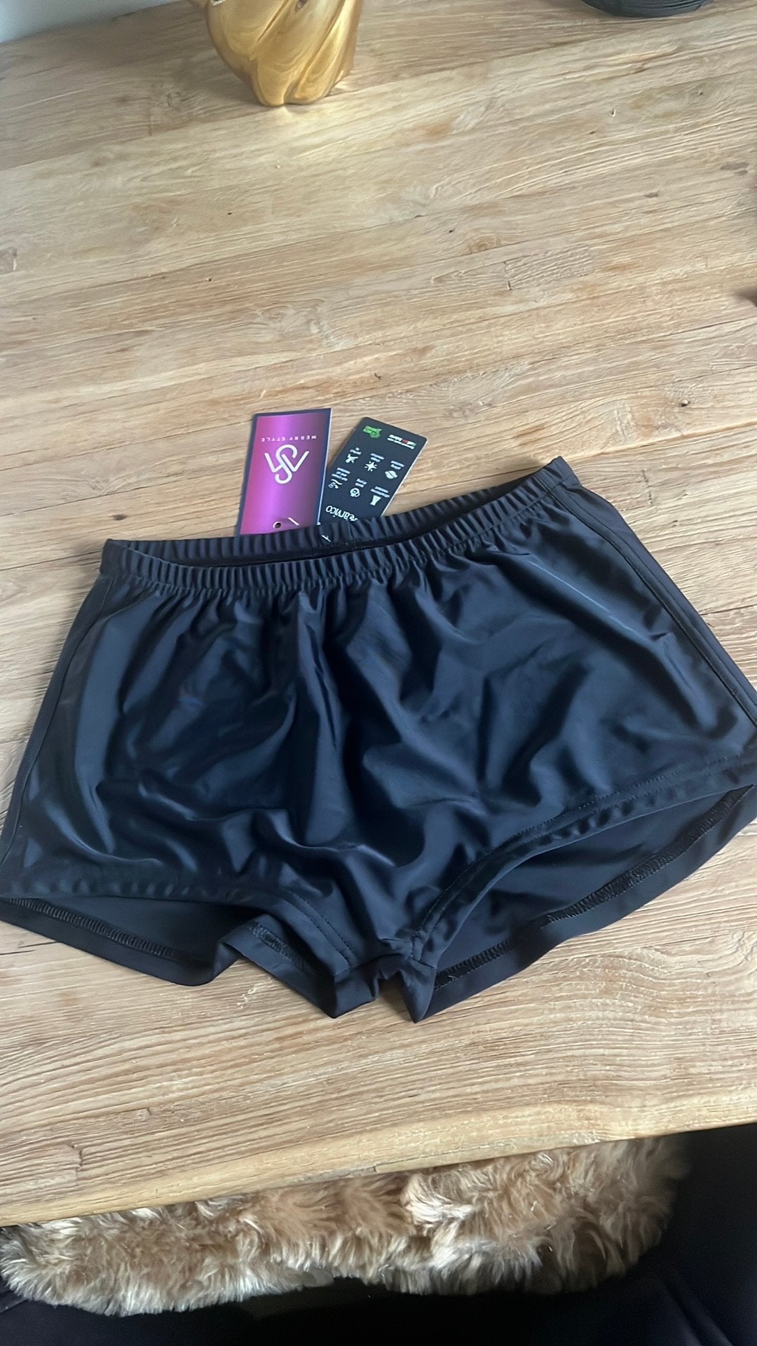 Zwemshort dames zwart 40, Kleding | Dames, Ophalen of Verzenden, Nieuw, Zwart, Zwembroek of Short